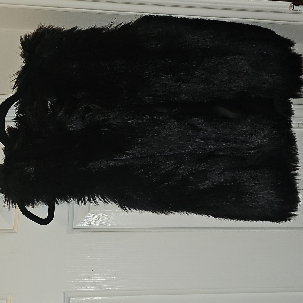 Topshop Black Vest View 3